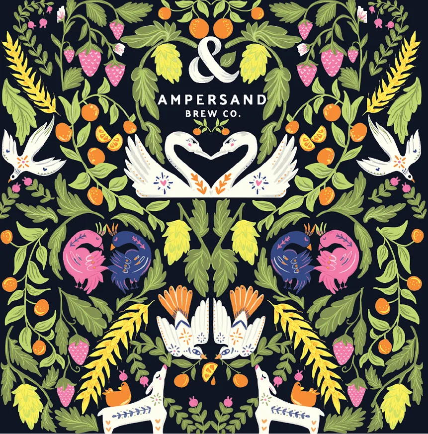 Ampersand — illustration by Charlotte Chapman
