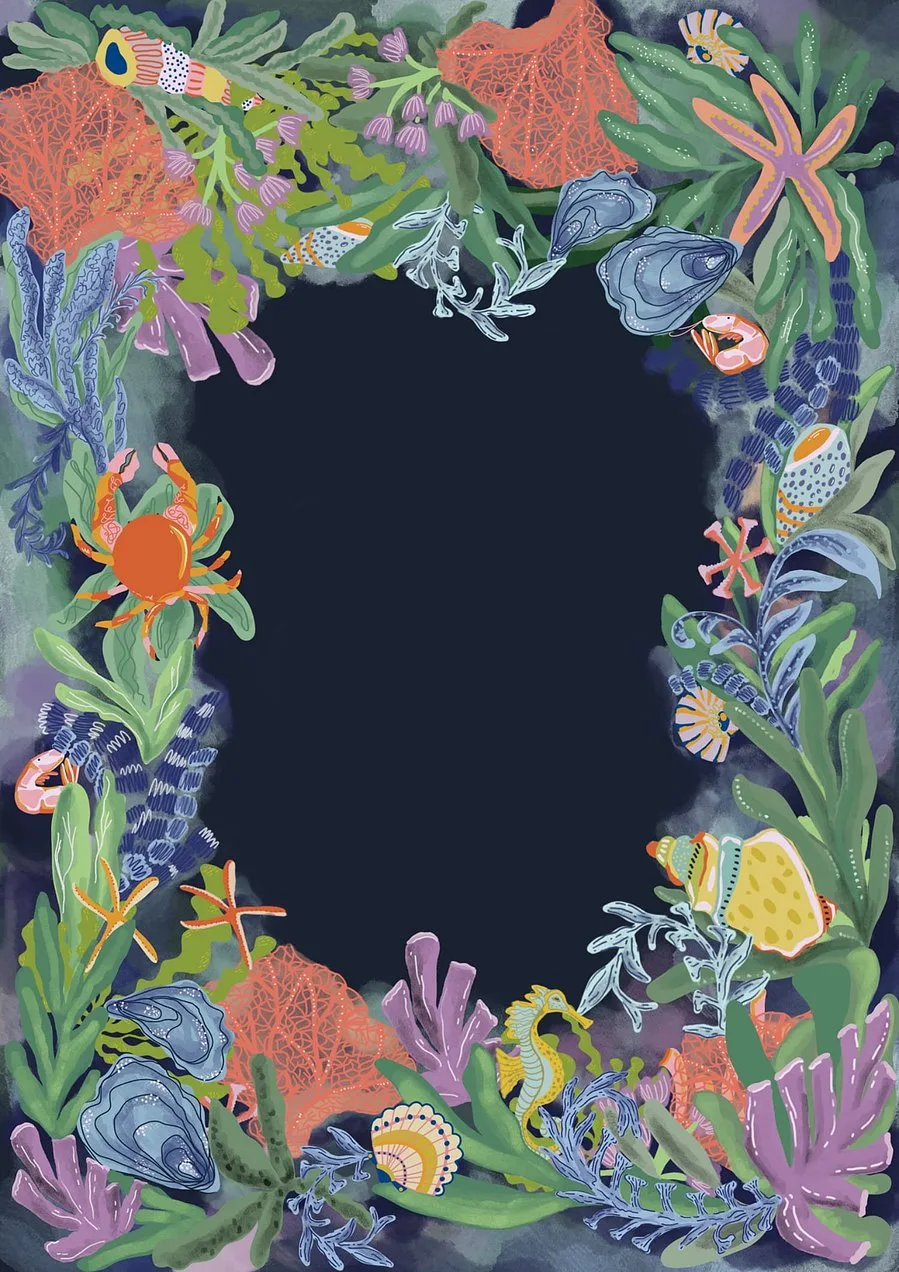 Coastal Cover — illustration by Charlotte Chapman