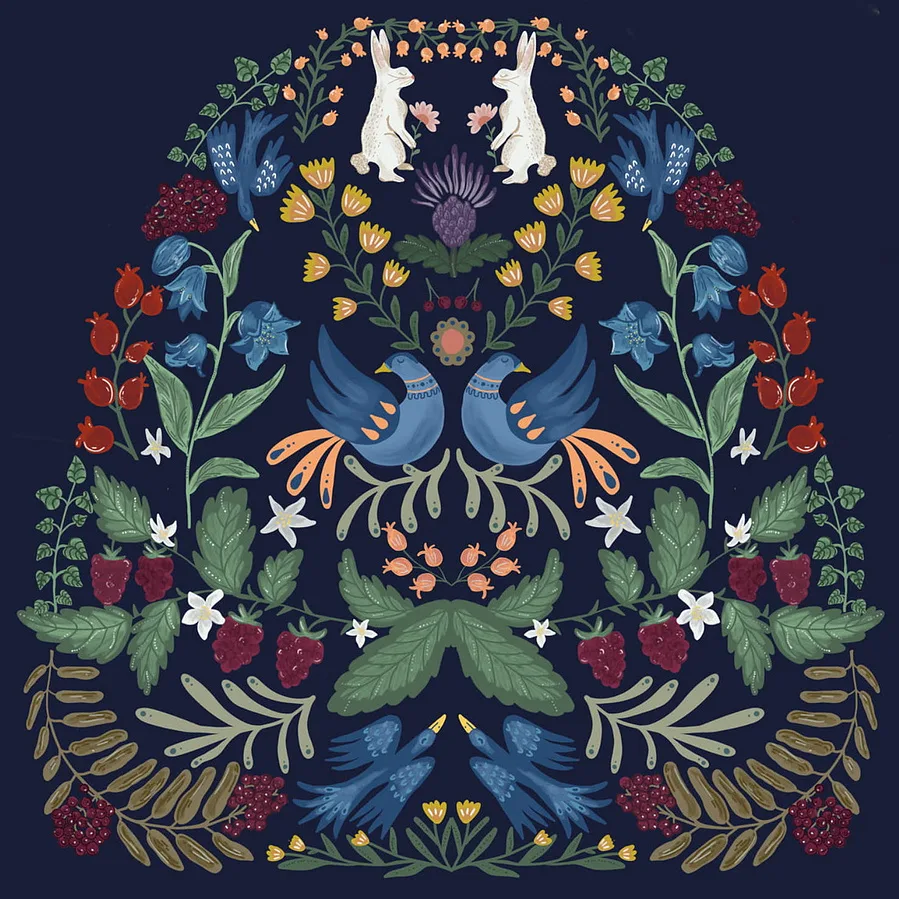 Commercial illustration by Charlotte Chapman, Norfolk