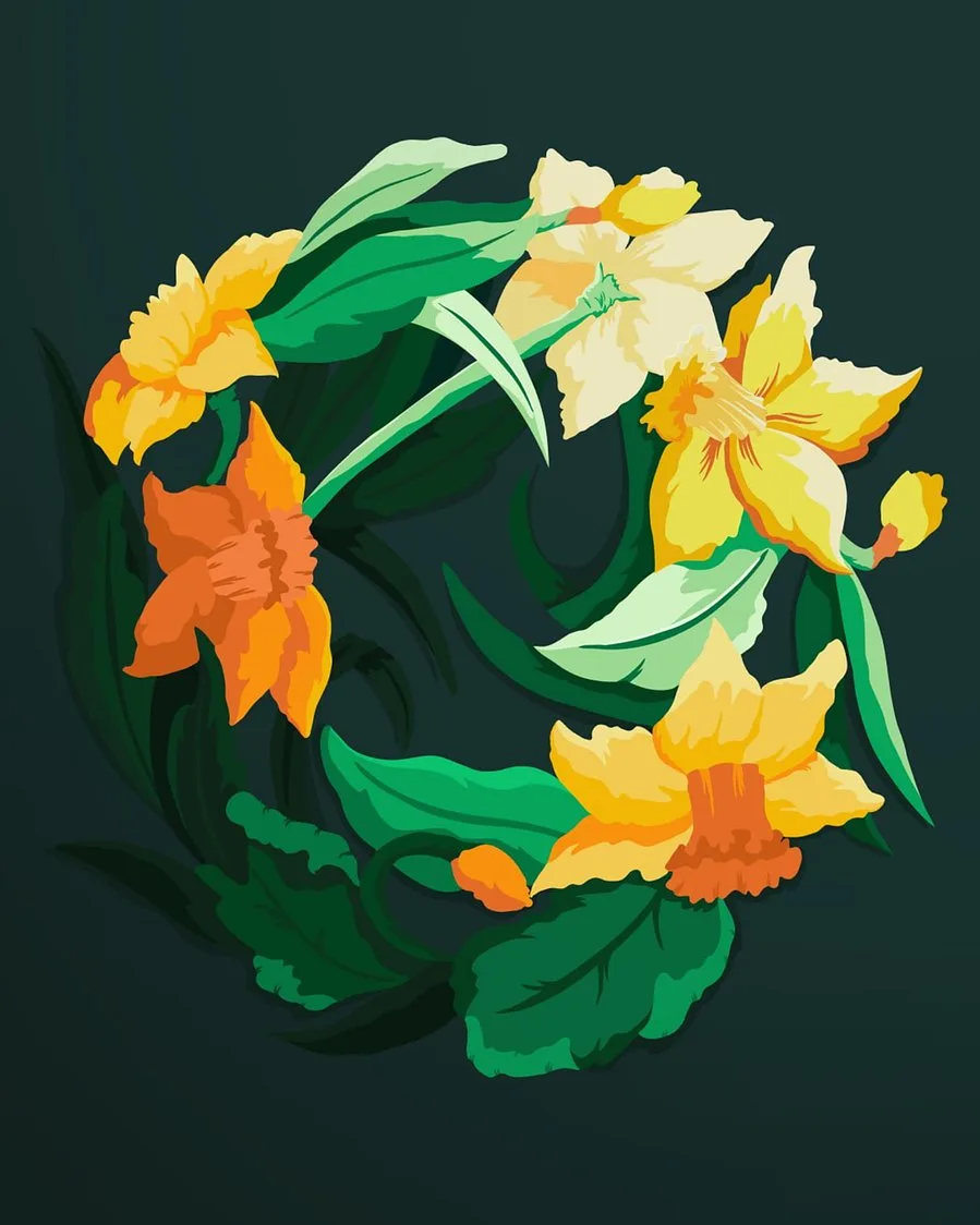 Commercial illustration by Charlotte Chapman, Norfolk