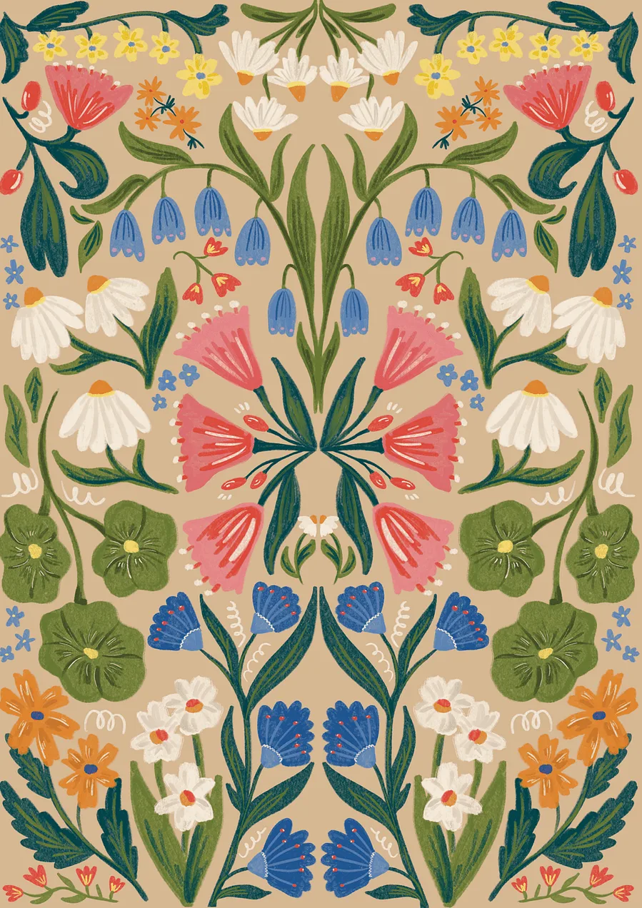 Meadow — illustration by Charlotte Chapman