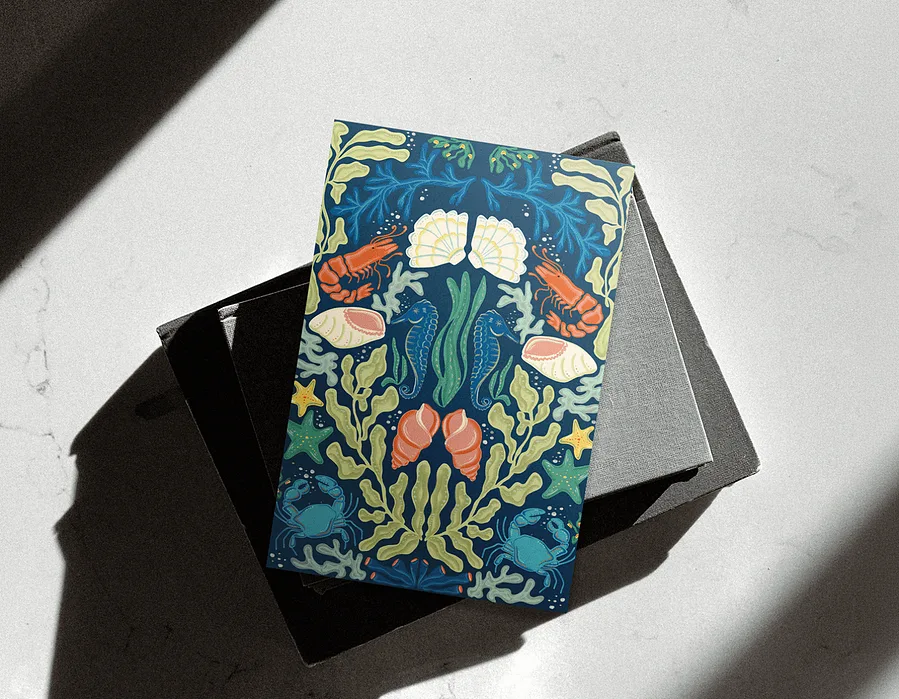 Sealife — illustration by Charlotte Chapman