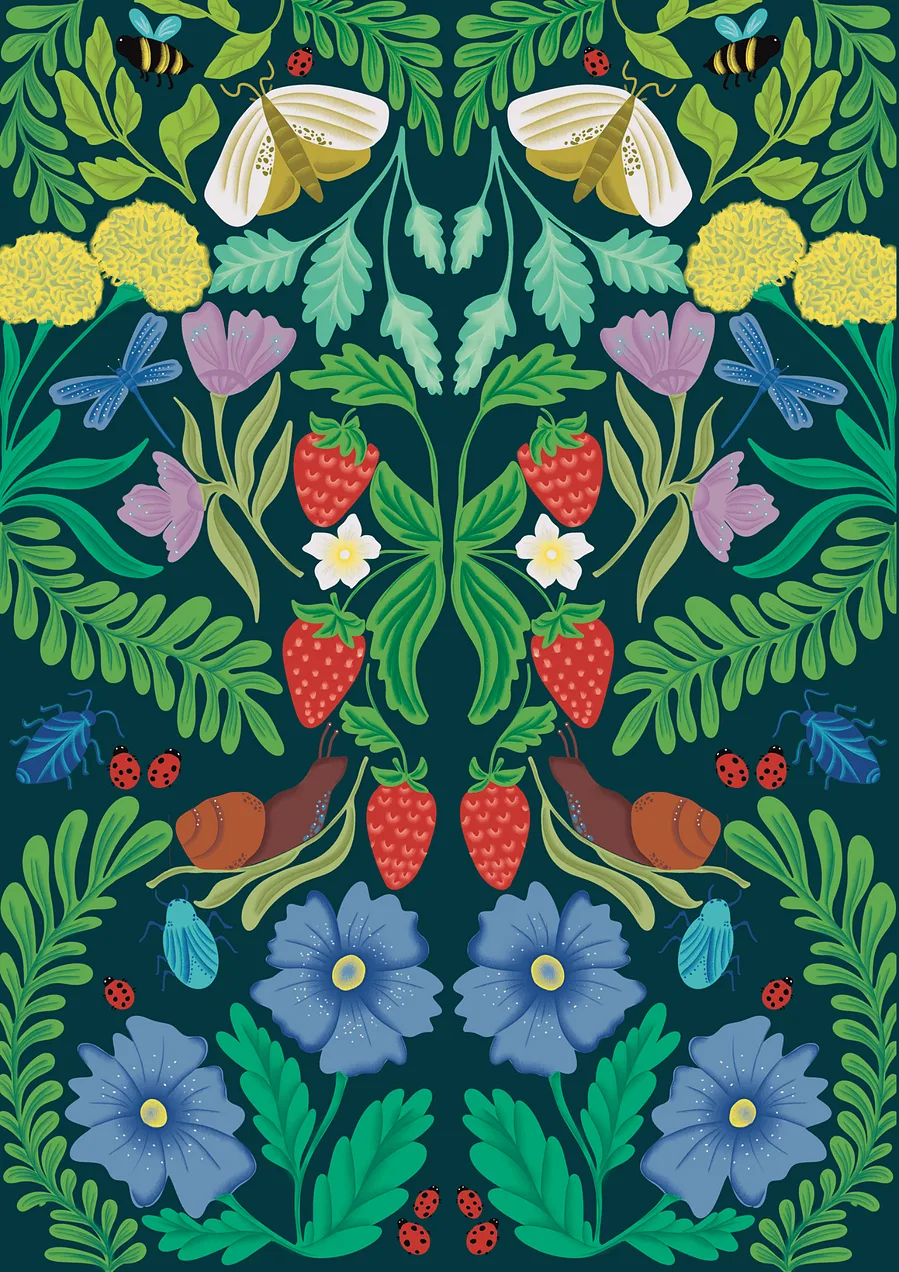 Woodland — illustration by Charlotte Chapman